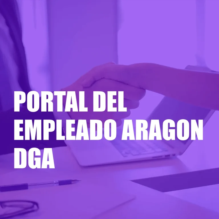 Portal del Empleado Aragon Dga