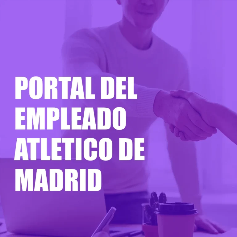 Portal del Empleado Atletico de Madrid