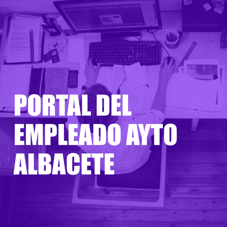 Portal del Empleado Ayto Albacete
