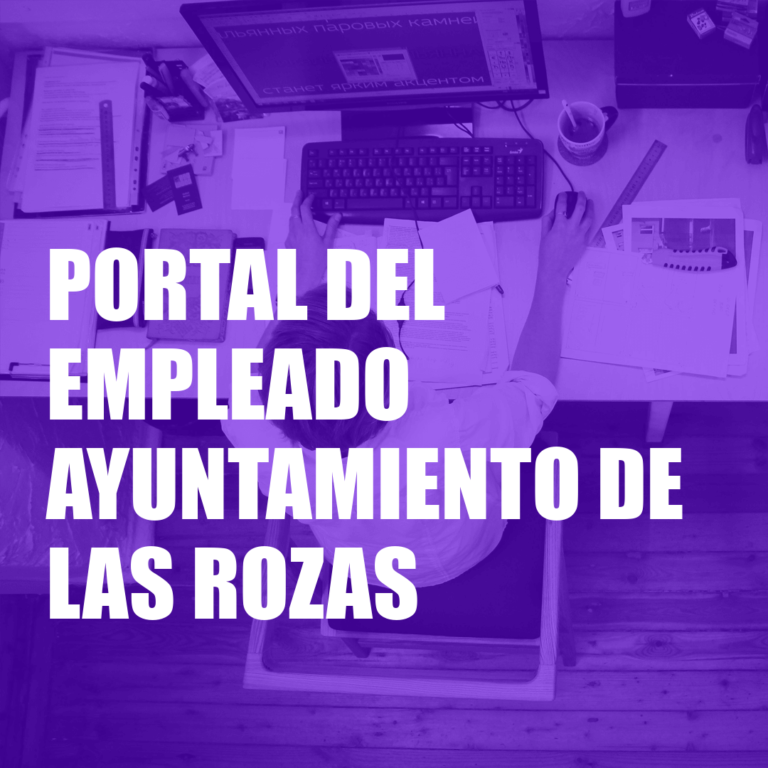 Portal del Empleado Ayuntamiento de Las Rozas