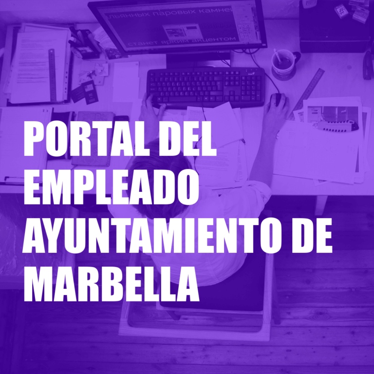 Portal del Empleado Ayuntamiento de Marbella
