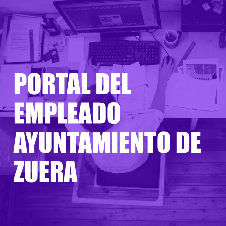 Portal del Empleado Ayuntamiento de Zuera