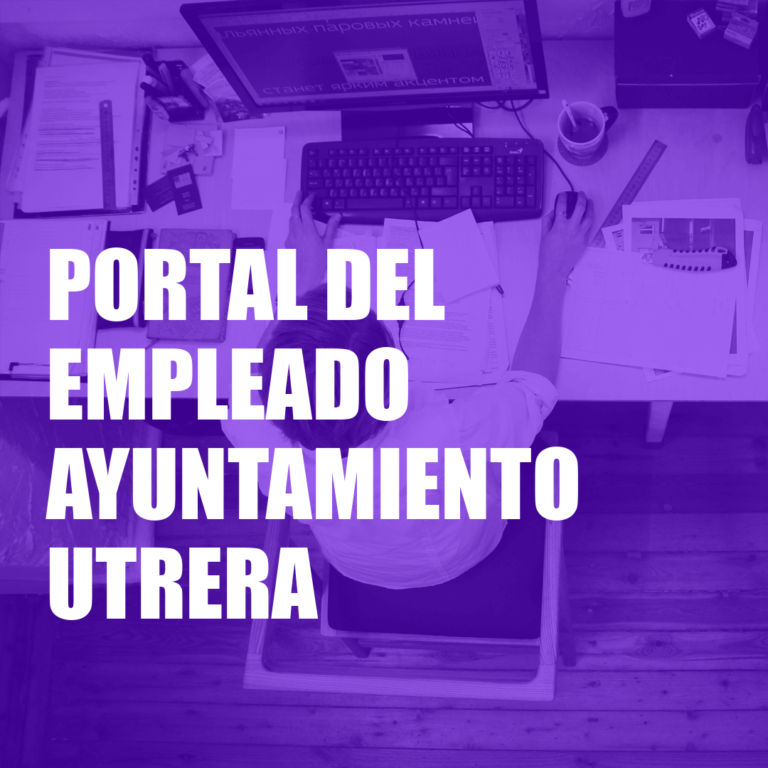 Portal del Empleado Ayuntamiento Utrera