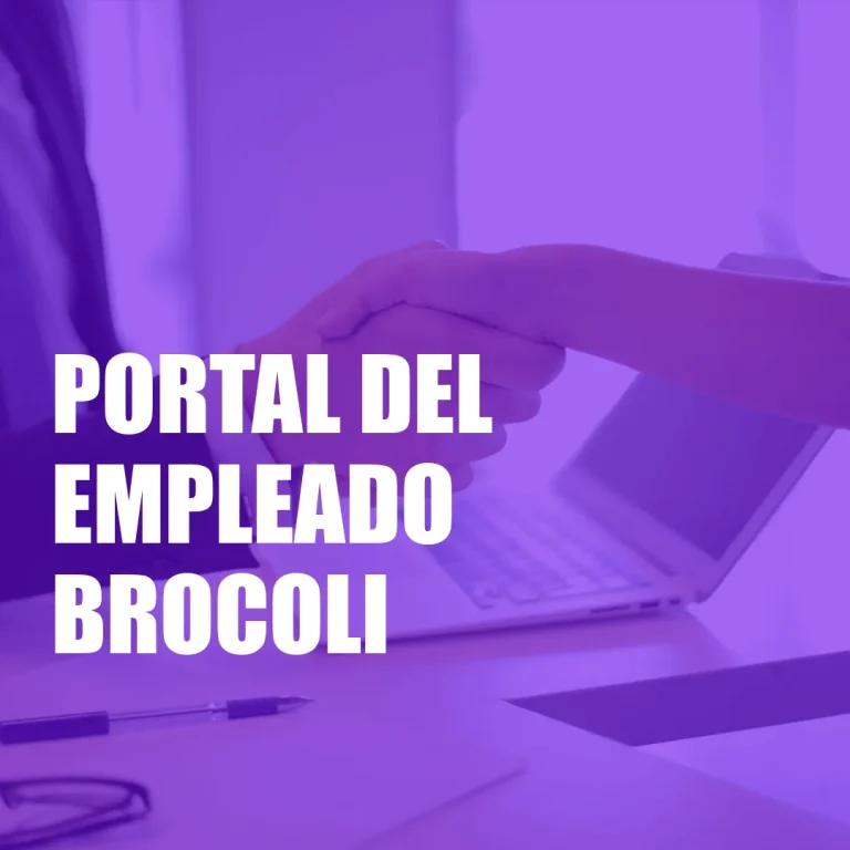 Portal del Empleado Brocoli