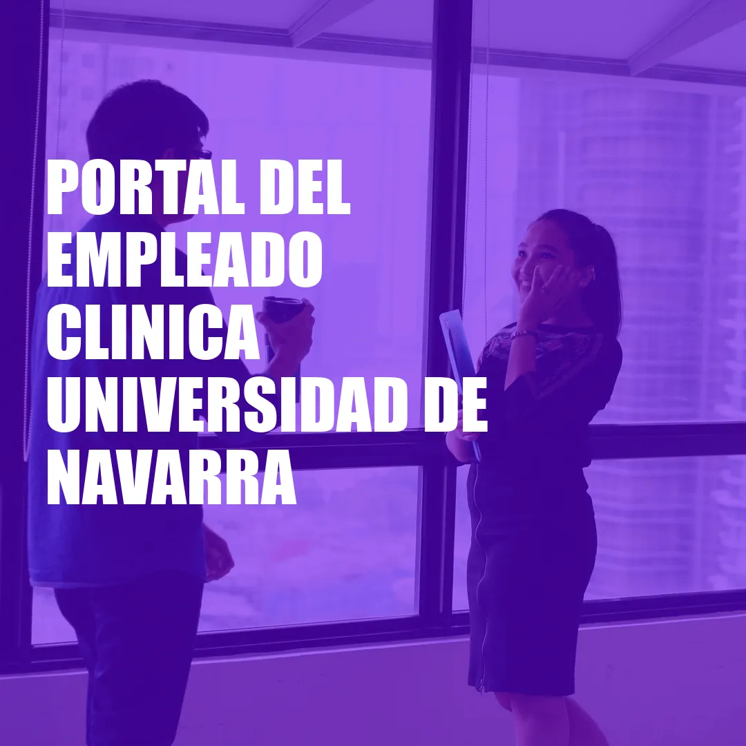 Portal del Empleado Clinica Universidad de Navarra