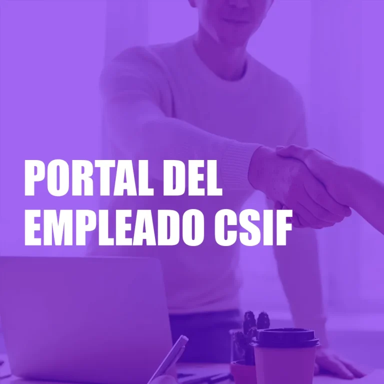 Portal del Empleado CSIF