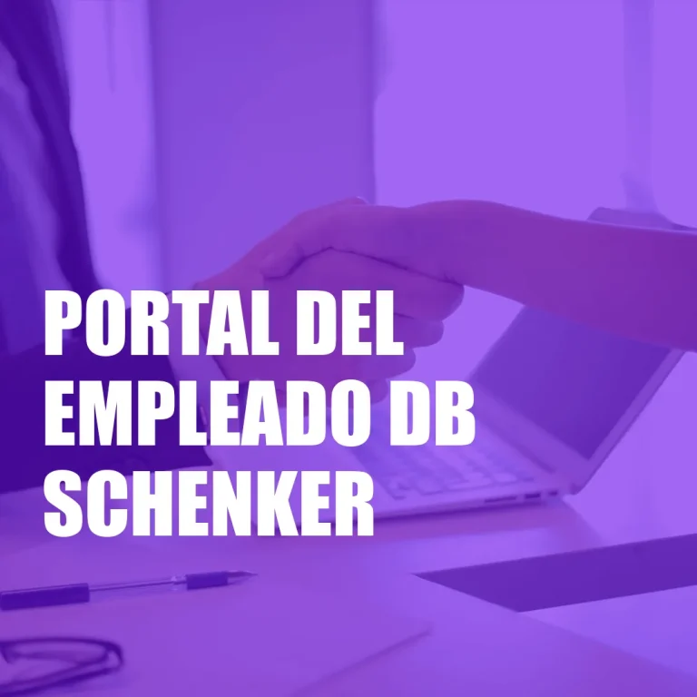 Portal del Empleado Db Schenker