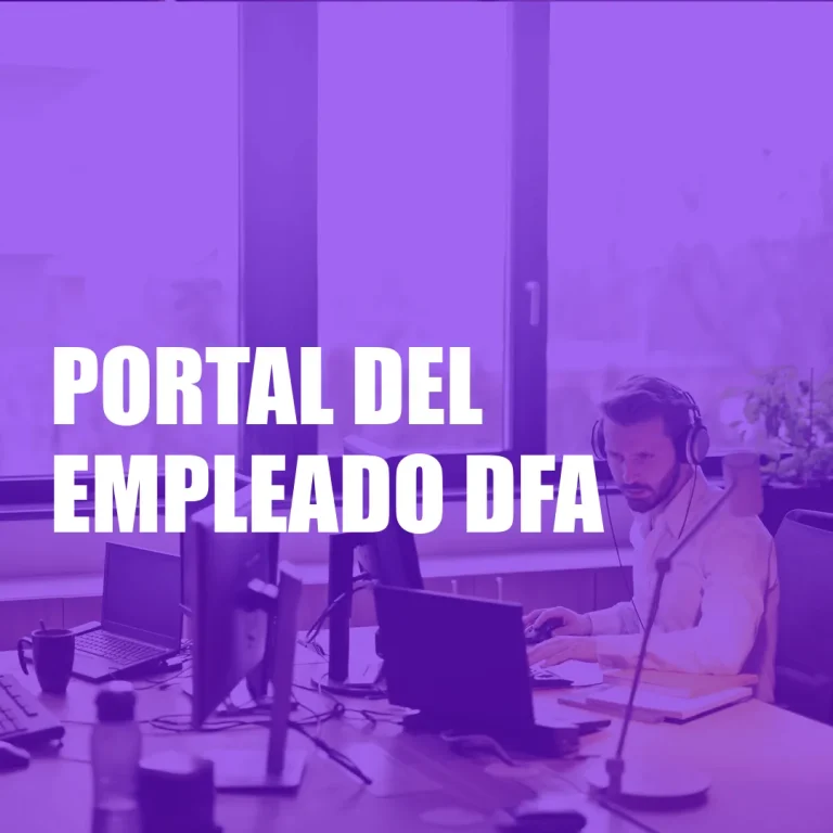 Portal del Empleado DFA