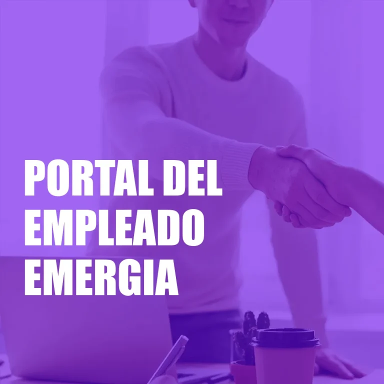 Portal del Empleado Emergia