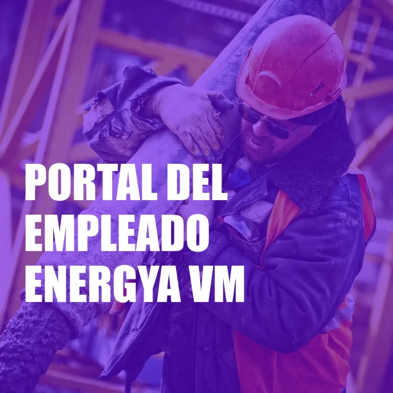 Portal del Empleado Energya VM