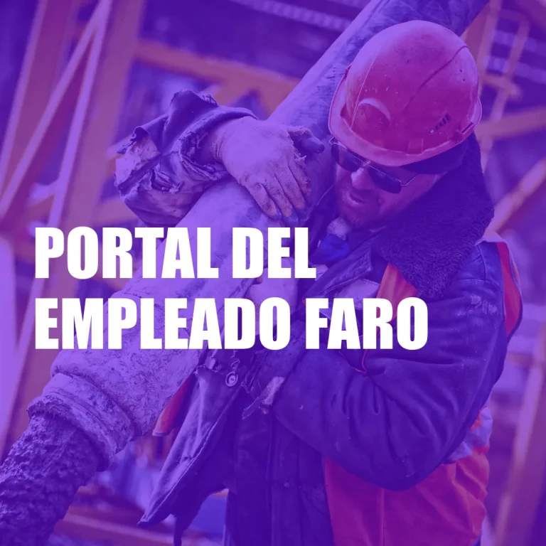 Portal del Empleado Faro