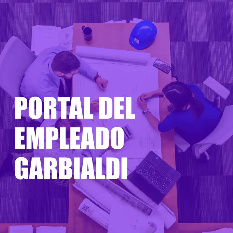 Portal del Empleado Garbialdi