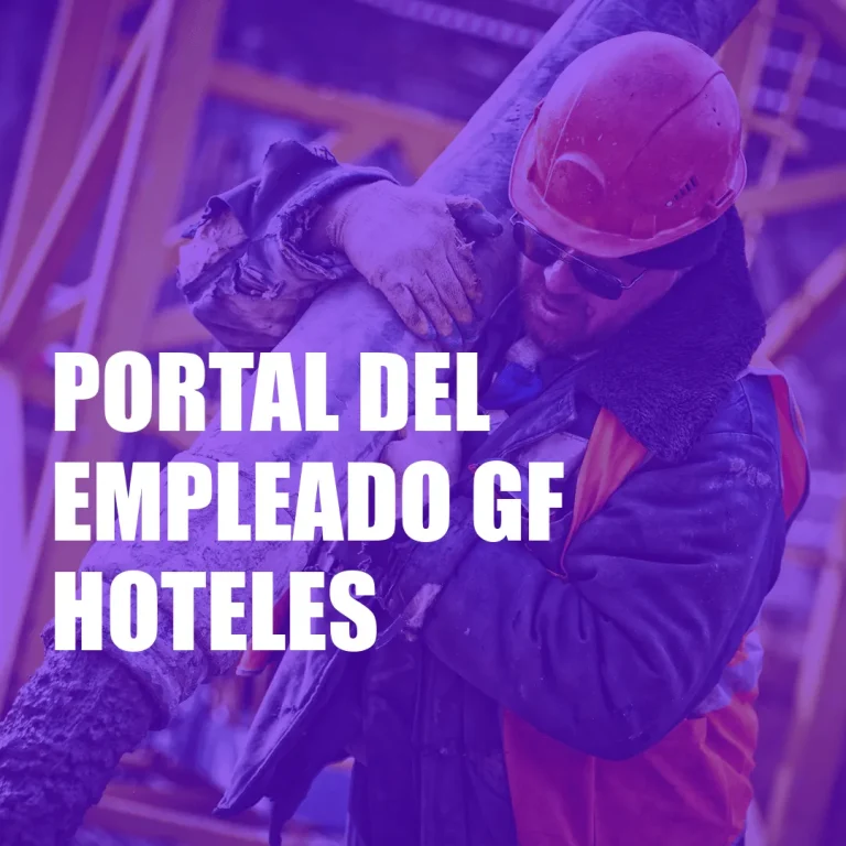 Portal del Empleado GF Hoteles
