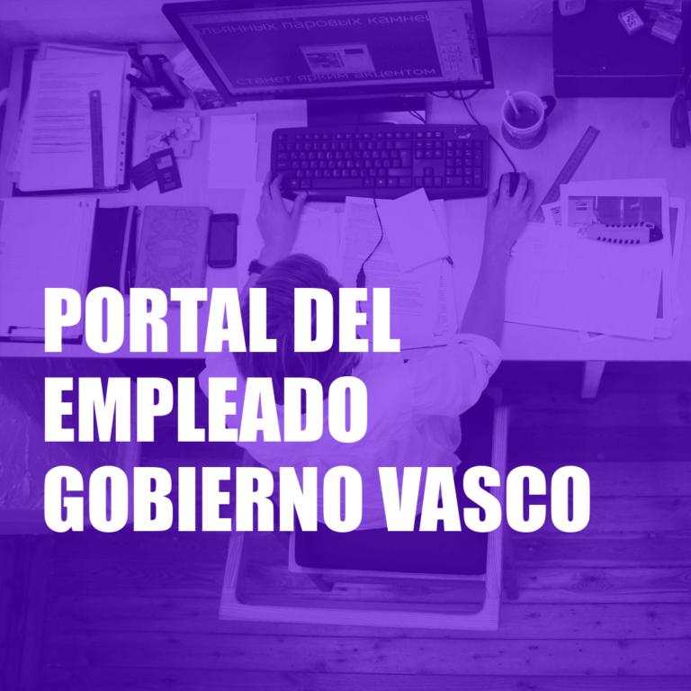 Portal del Empleado Gobierno Vasco
