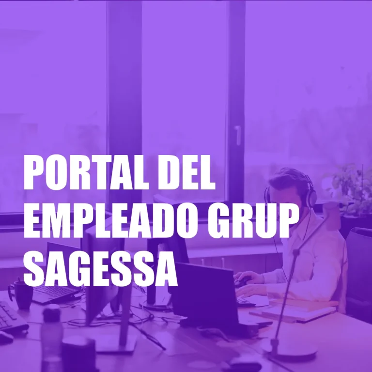 Portal del Empleado Grup Sagessa