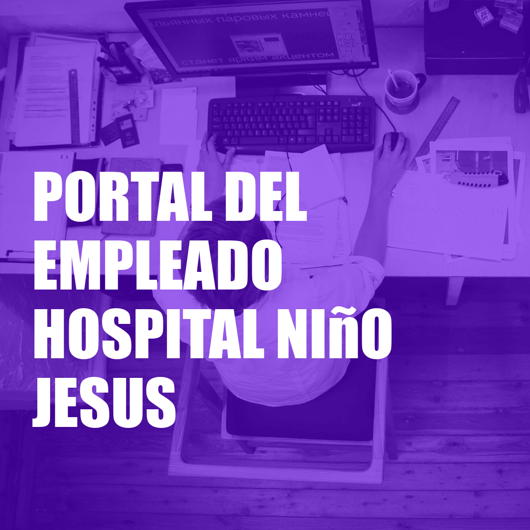 Portal del Empleado Hospital Niño Jesus