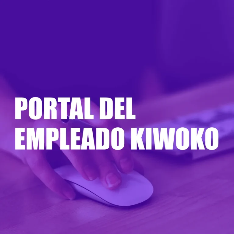 Portal del Empleado Kiwoko