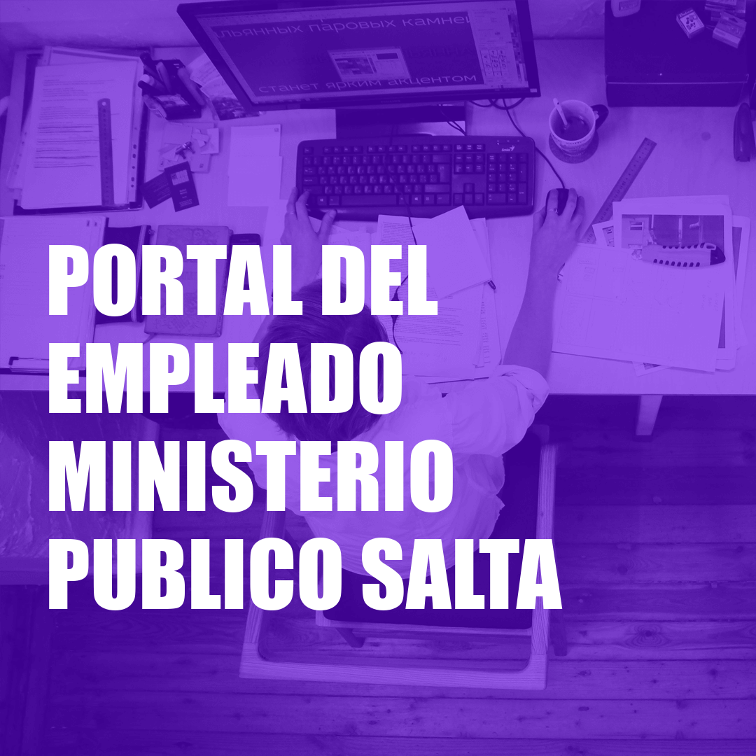 Portal del Empleado Ministerio Publico Salta