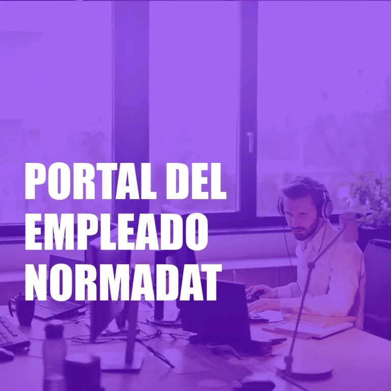 Portal del Empleado Normadat