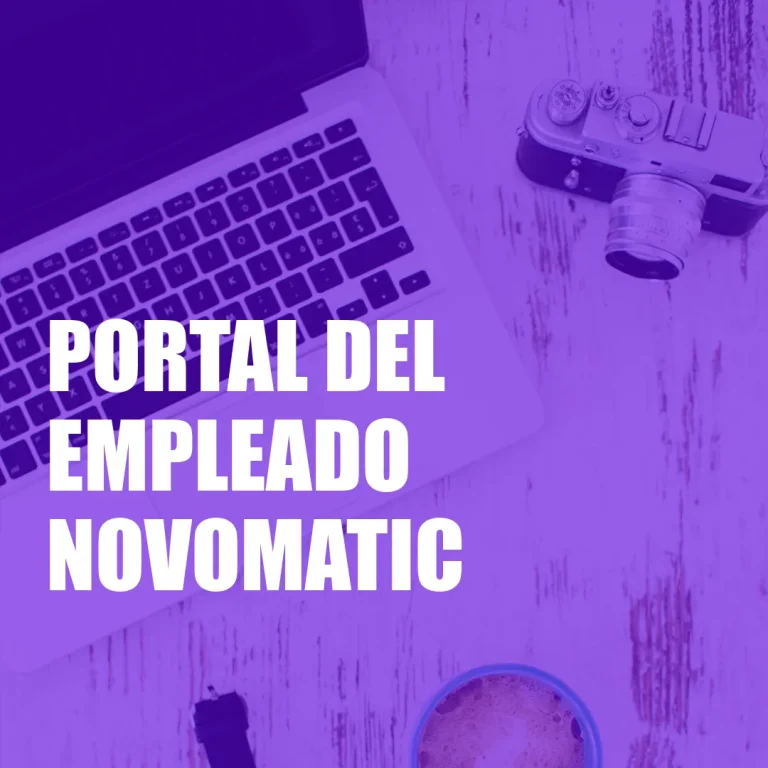 Portal del Empleado Novomatic