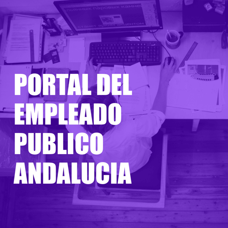 Portal del Empleado Publico Andalucia