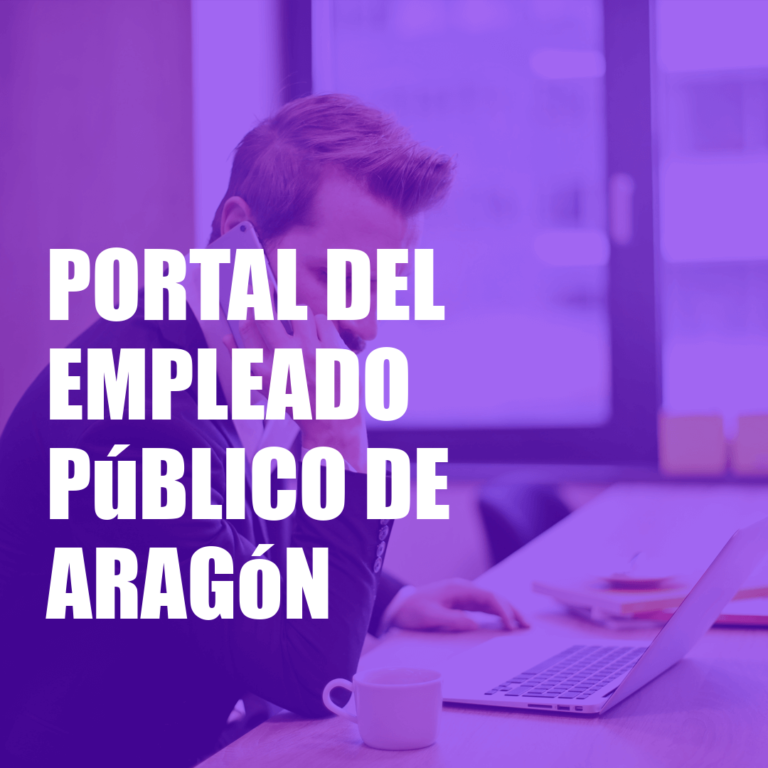 Portal del Empleado Público de Aragón