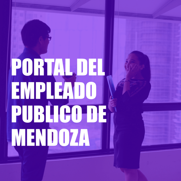 Portal del Empleado Público de Mendoza