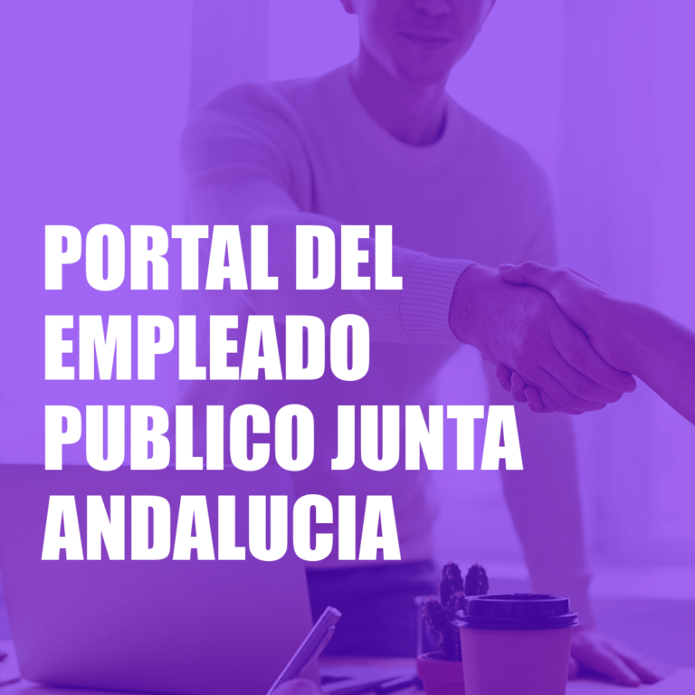 Portal del Empleado Público Junta Andalucía