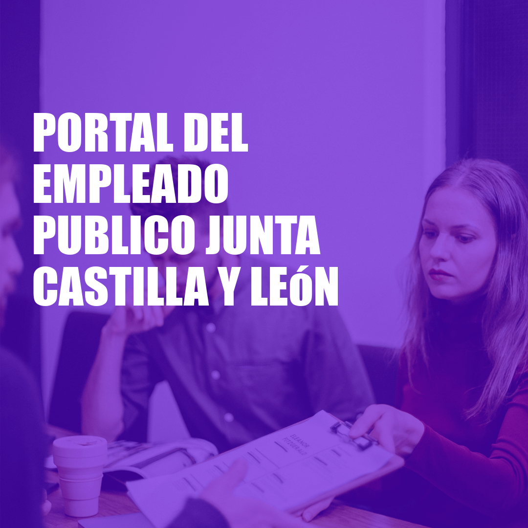 Portal del Empleado Publico Junta Castilla y León