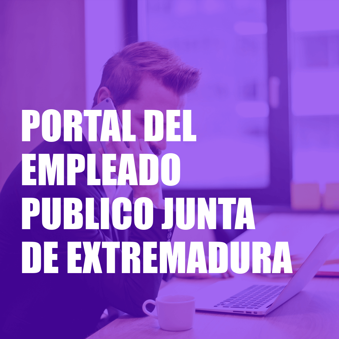 Portal del Empleado Público Junta de Extremadura