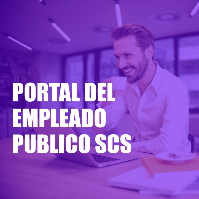 Portal del Empleado Público SCS