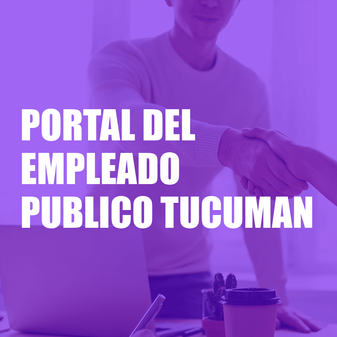Portal del Empleado Publico Tucuman