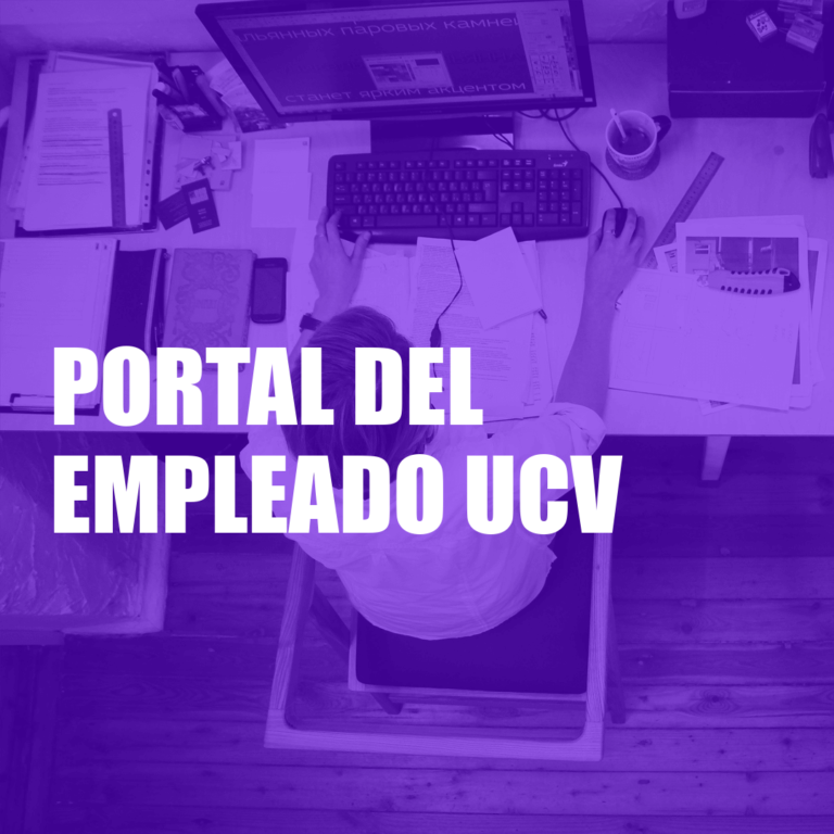 Portal del Empleado UCV