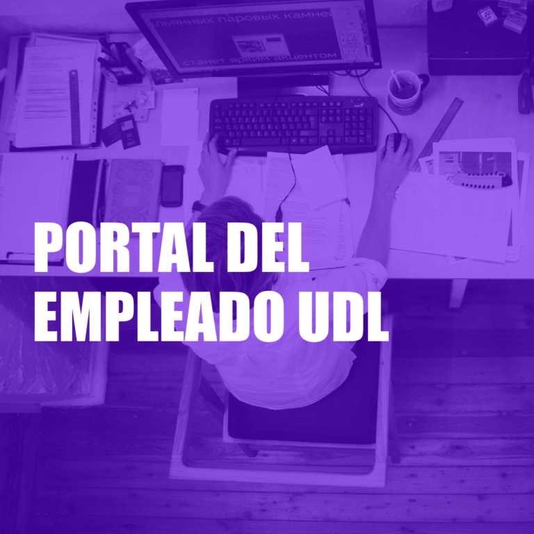 Portal del Empleado UDL