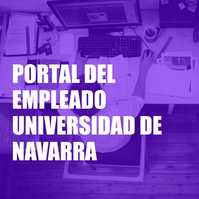 Portal del Empleado Universidad de Navarra
