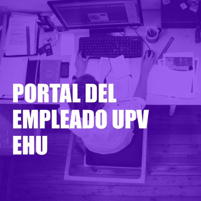 Portal del Empleado UPV EHU