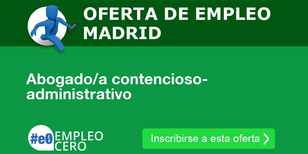 Abogado/a contencioso- administrativo