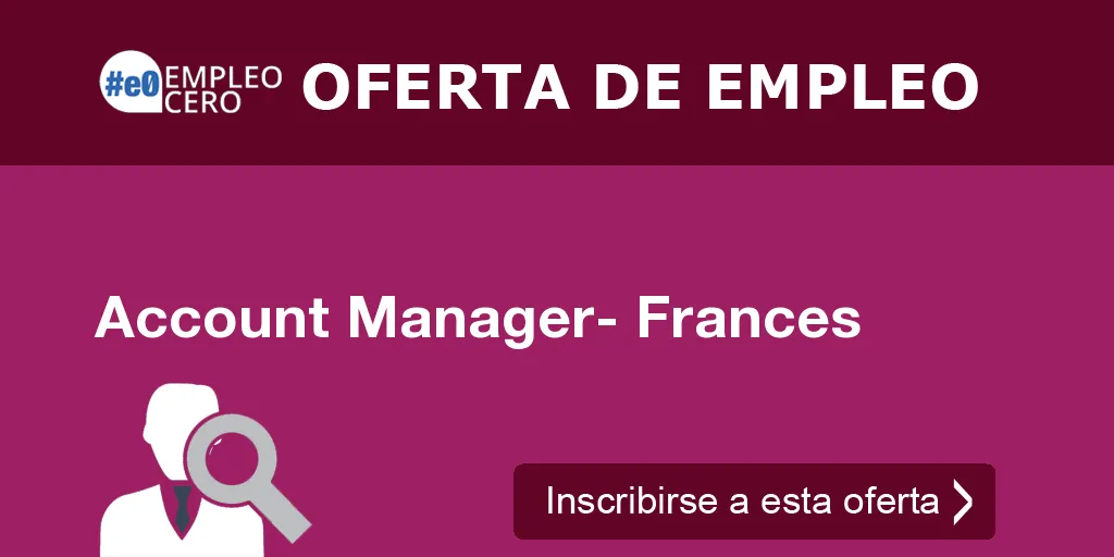 Account Manager- Frances Account Manager- Frances