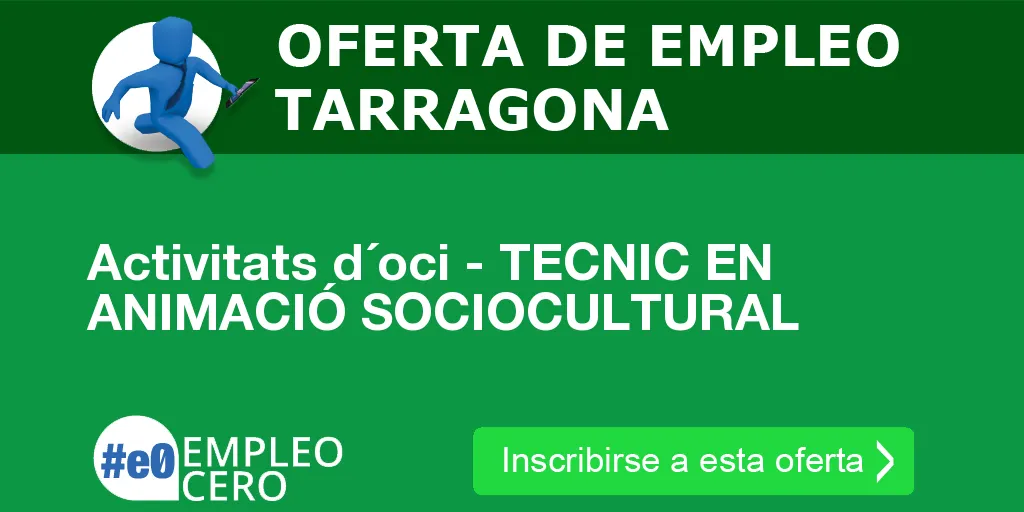 Activitats d´oci - TECNIC EN ANIMACIÓ SOCIOCULTURAL Activitats d´oci - TECNIC EN ANIMACIÓ SOCIOCULTURAL