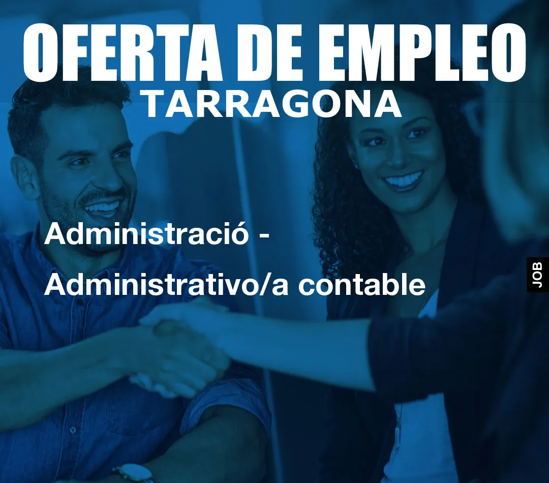 Administració – Administrativo/a contable