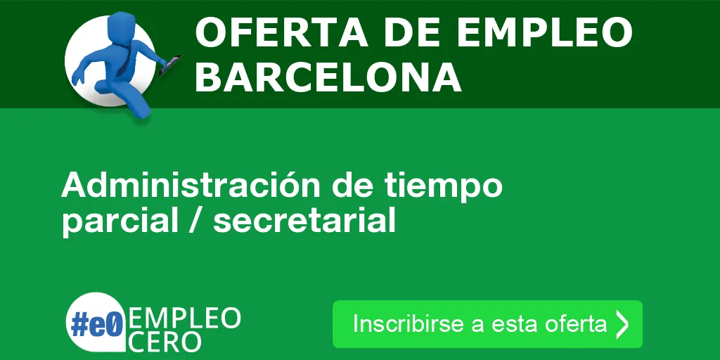 Administración de tiempo parcial / secretarial Administración de tiempo parcial / secretarial