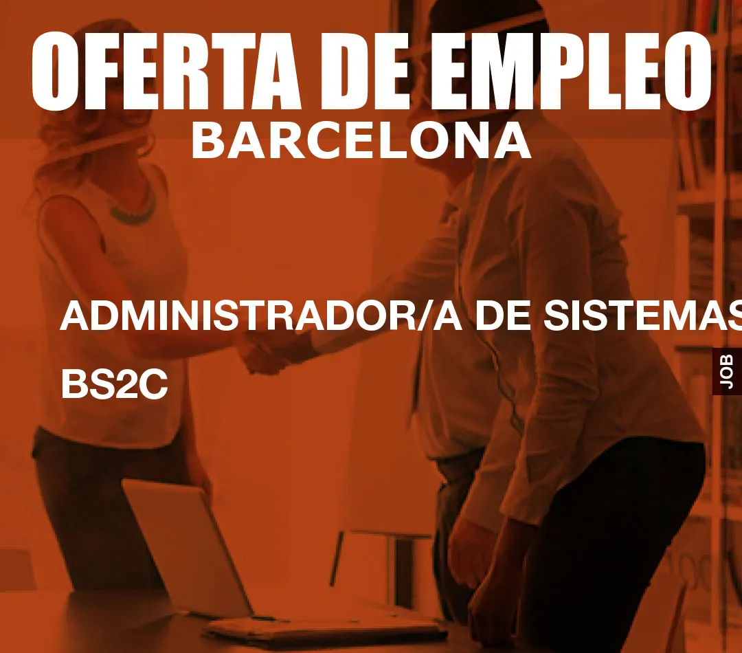 ADMINISTRADOR/A DE SISTEMAS BS2C
