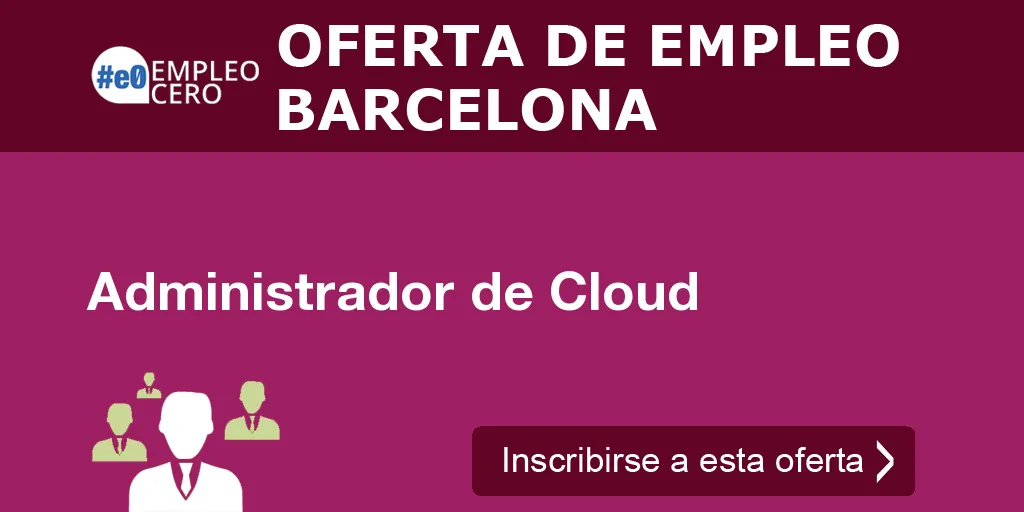 Administrador de Cloud Administrador de Cloud