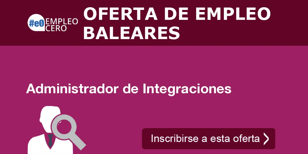 Administrador de Integraciones Administrador de Integraciones