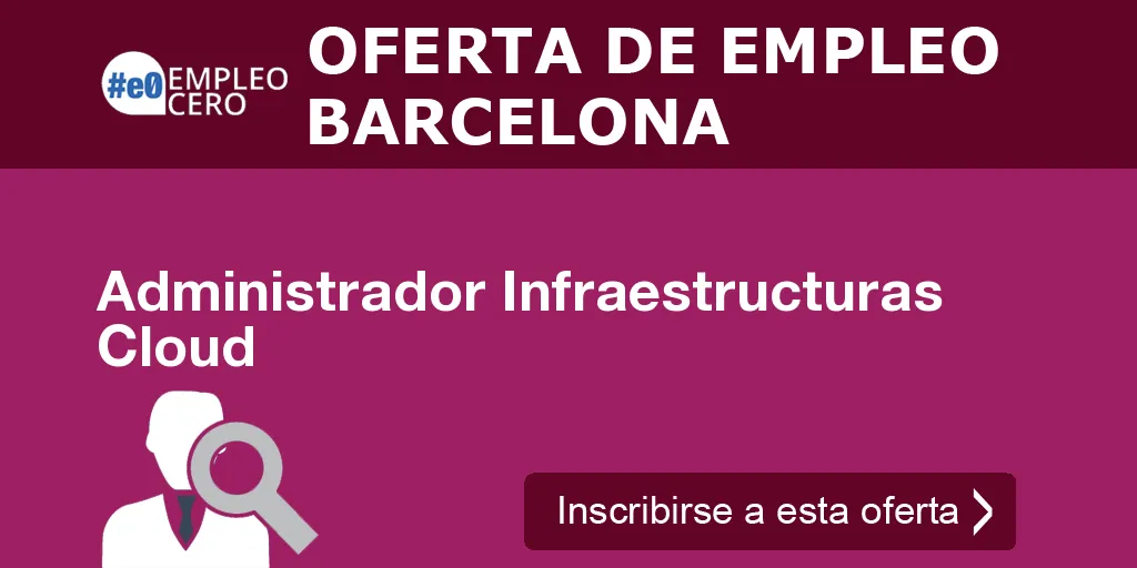 Administrador Infraestructuras Cloud