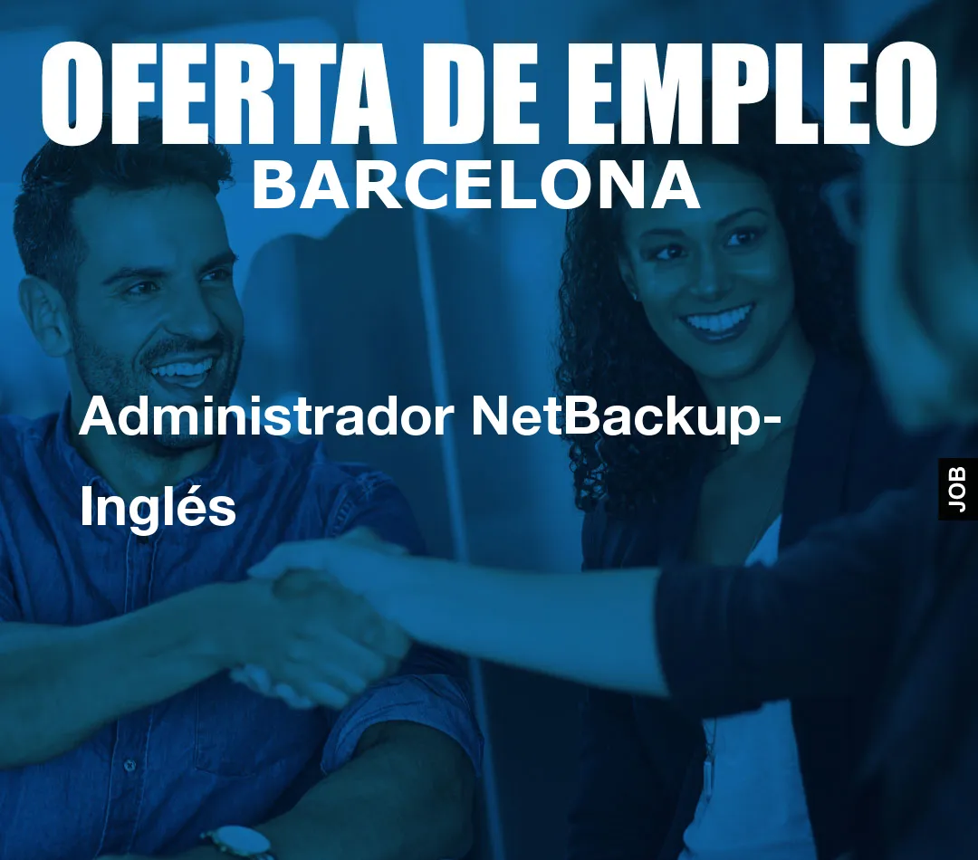 Administrador NetBackup- Inglés