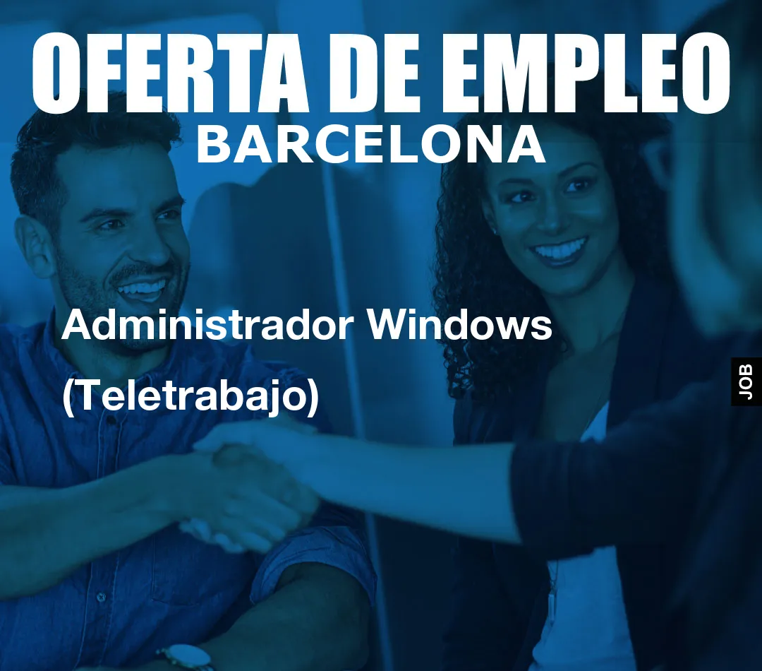 Administrador Windows (Teletrabajo)