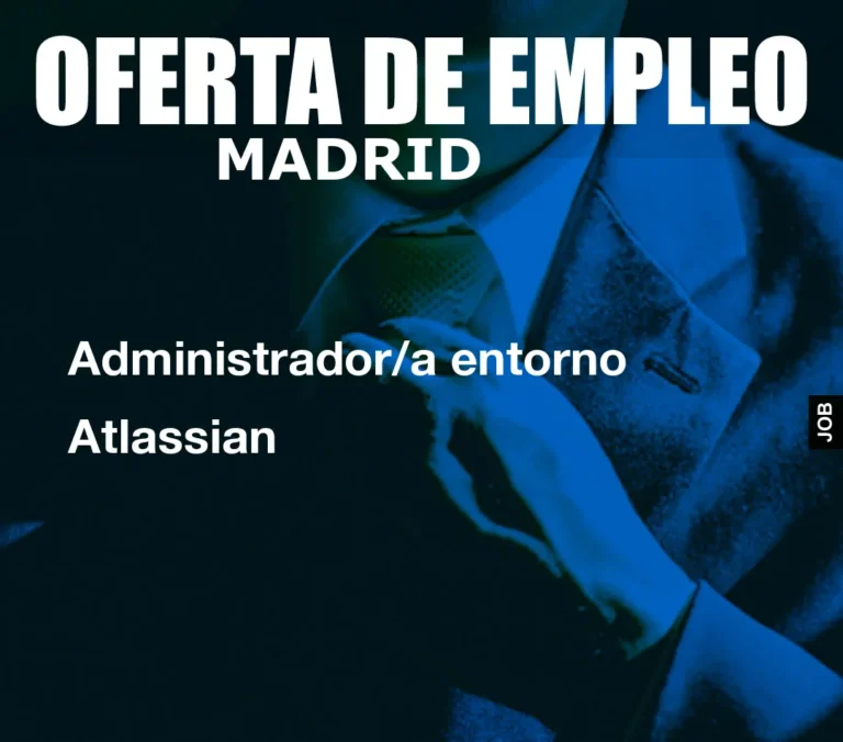 Administrador/a entorno Atlassian