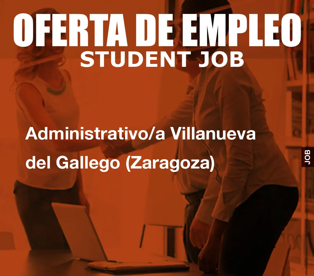 Administrativo/a Villanueva del Gallego (Zaragoza)