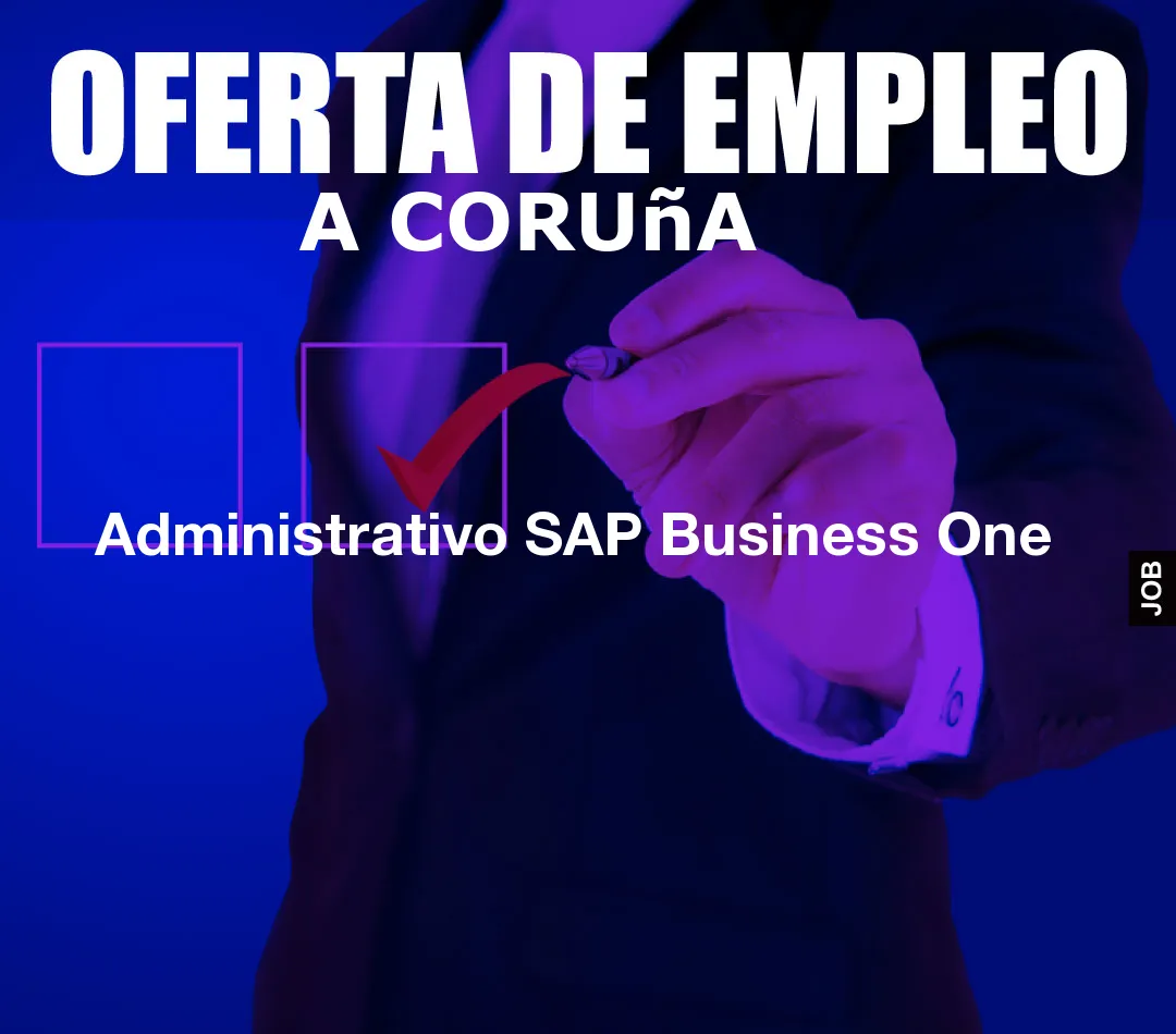Administrativo SAP Business One Administrativo SAP Business One